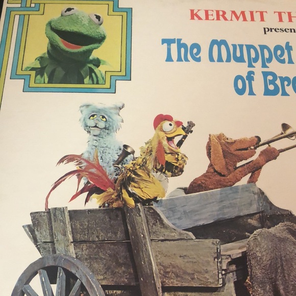 🤑3/$15🤑 The Muppet Musicians of Bremen Special  Kermit the Frog Vinyl - Picture 4 of 7